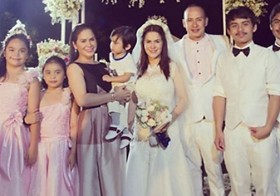 Former PBB housemate Just Got Hitched To Jinkee Pacquiao’s Twin Sister