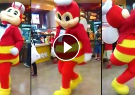 Jollibee Just Took On The ‘Running Man’ Challenge… The Result Was Pure Gold