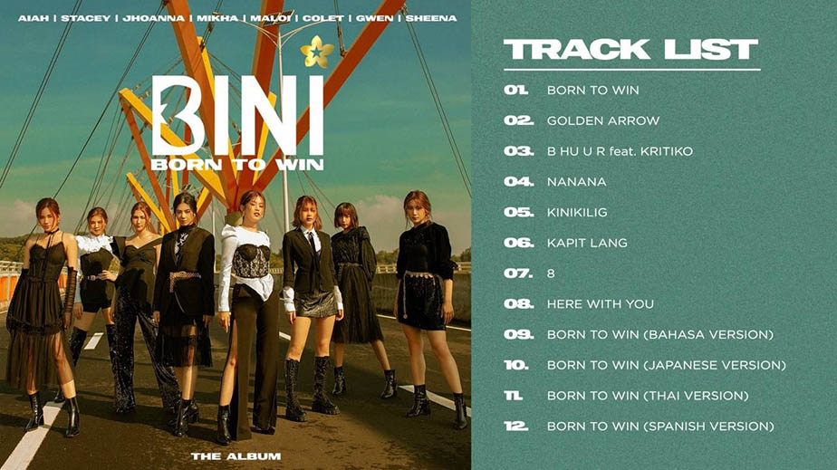 Tracklist-BINIs-Born-to-Win-album